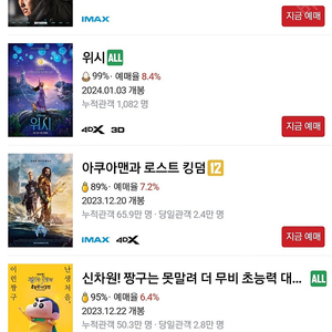 cgv 2인 18000원에 예매해드려요^^