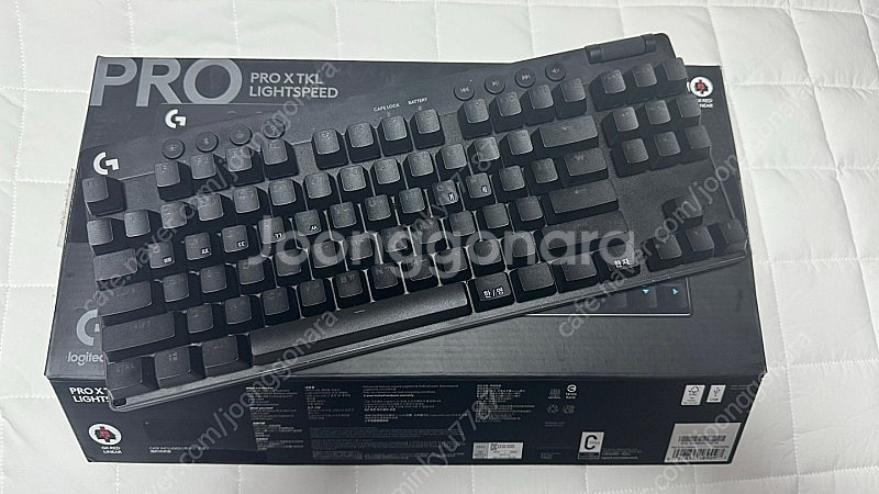 로지텍 정품 g pro x tkl lightspeed 블랙 리니어 적축(택포)--0