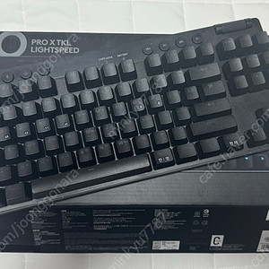 로지텍 정품 g pro x tkl lightspeed 블랙 리니어 적축(택포)