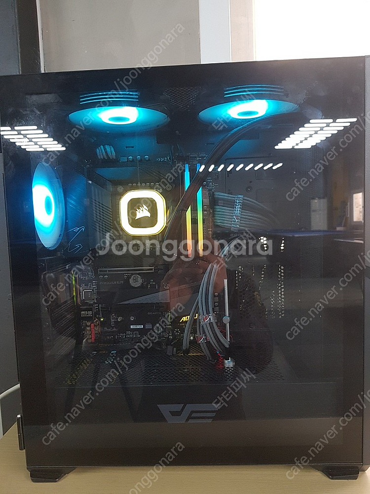 i9 11900k(f)/32g/ssd2테라/850w골드/3열수냉 반본체팝니다--5