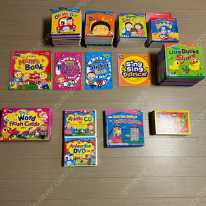 싱싱영어교재 전권 + 싱싱펜 + CD/DVD