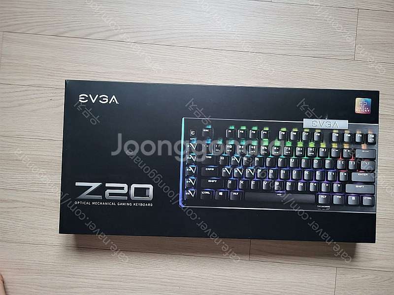 EVGA Z20 RGB Optical 키보드 팝니다--0