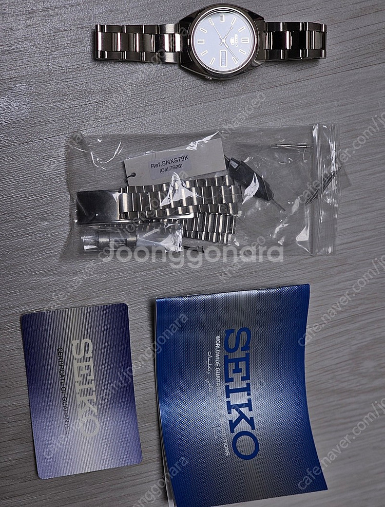 세이코 snxs79k팝니다--3