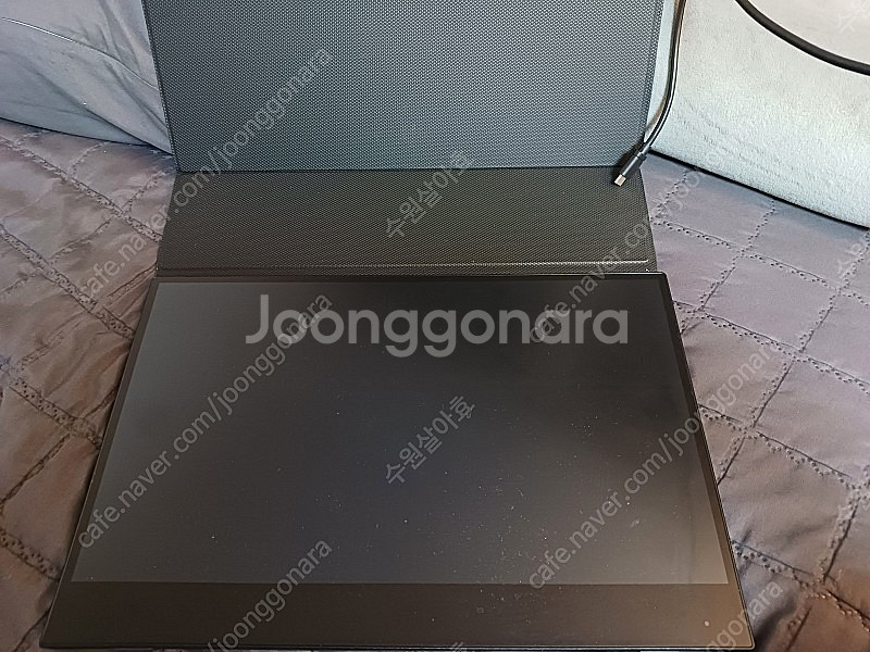한성 포터블모니터 TFX1156T 팝니다--2