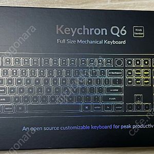 키크론 q6 knob (어제수령)