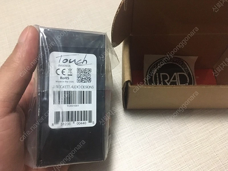 제이로켓오디오 터치 오버드라이브 기타이펙터 이미지