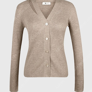 아상블라주 컷아웃 가디건 Cutout Cashmere Blend Cardigan