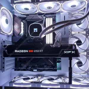 XFX 라데온 RX 6950 XT MERC 319 BLACK D6 16GB