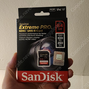 샌디스크 샌디스크 Extreme PRO SDXC UHS-II(U3) Card 64GB