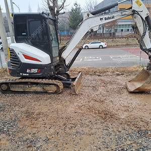 중고굴삭기 밥캣 E35캐빈 회전링크 코끼리집게 2021년식 중고미니굴삭기 중고미니포크레인