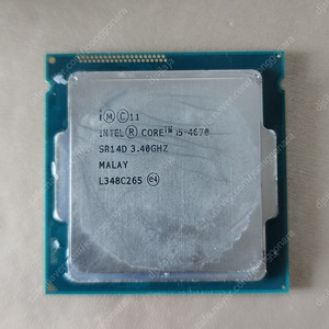 cpu i5-4670/ 삼성 램4기가×2ea (착불2만원)