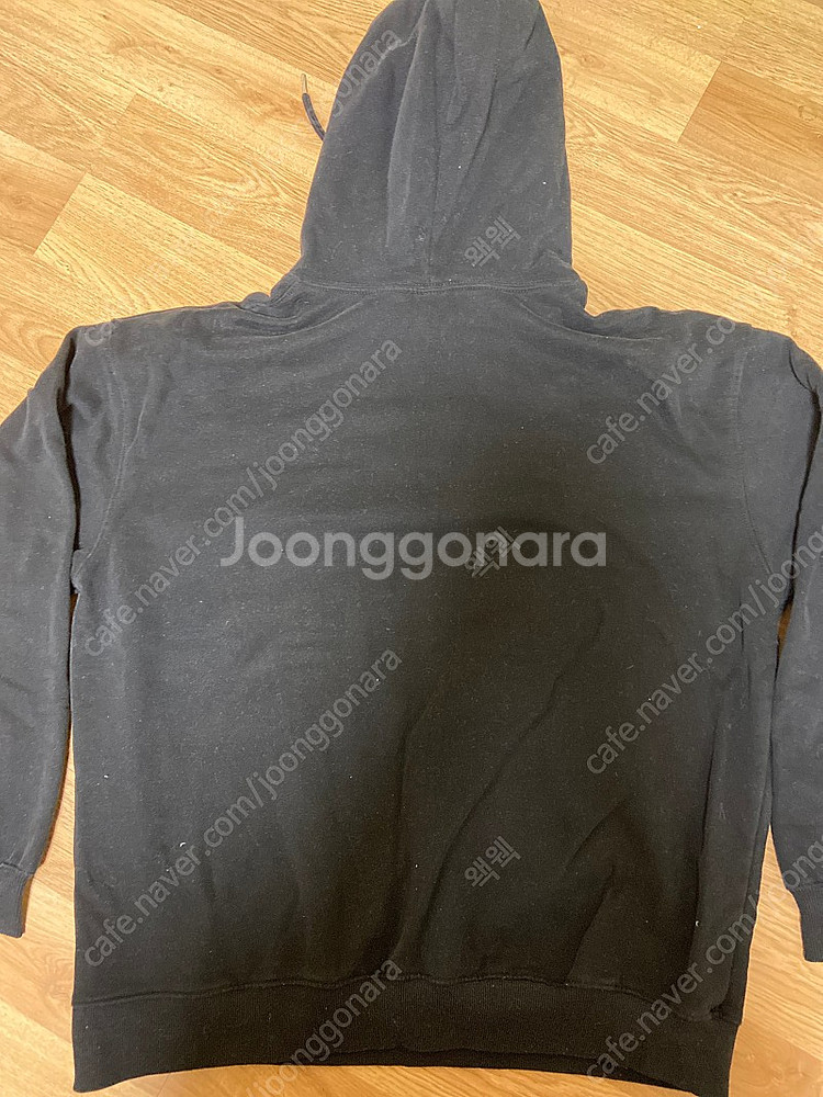 암낫휴먼비잉 후드티--1