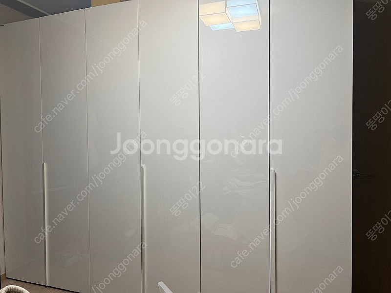 한샘장농붙박이장화이트--1