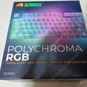 글로리어스 폴리크로마 RGB 키캡 세트 Glorious Polychroma Keycaps