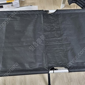 테톤 유니버셜 캠프코트 야전침대 검정색 - 택포