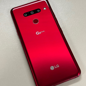 LG G8 레드색상 128기가 터치정상 게임용 파손폰 7만에판매합니다