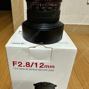 삼양 어안 F2.8 12mm 캐논 마운트