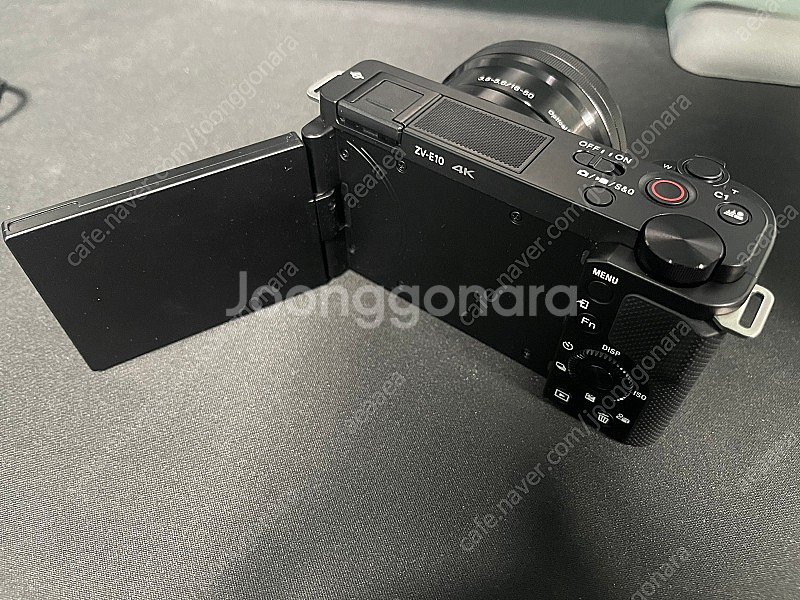 Sony zv e10 카메라 번들렌즈 정품 배터리,그립...--2