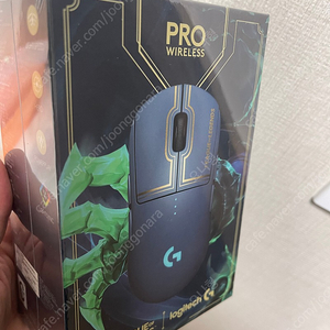 로지텍 g pro lol에디션 4시간사용 쥐프로 팝니다.