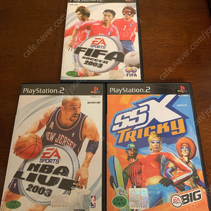 ps2용 피파2003 nba2003 ssx