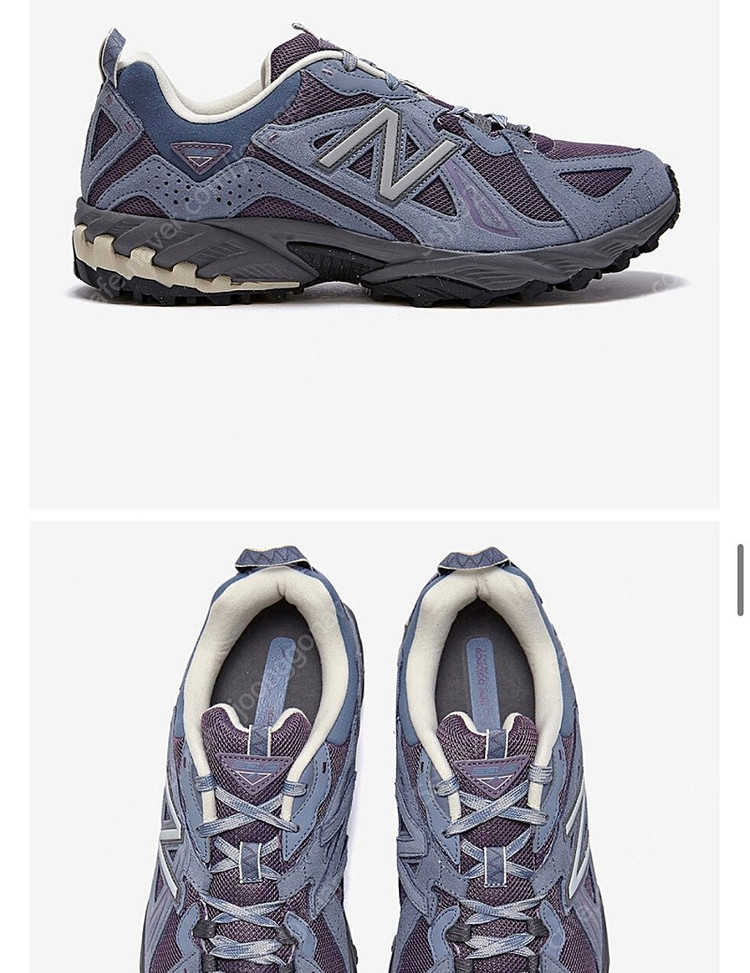 뉴발란스610T x 999휴머니티 ML610TBL 블루 사이즈 260 이미지