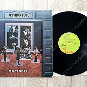 (LP 판매) 프록, 하드락 - 제쓰로 툴 (Jethro Tull) Benefit 1973년 미국반