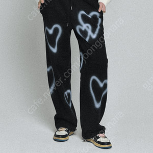 미드나잇 무브 2 heart pants (black)