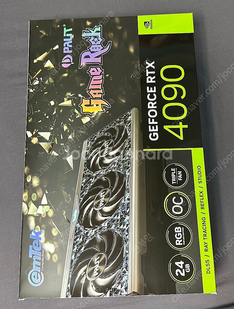 이엠텍 지포스 RTX 4090 GAMEROCK OC D...--0