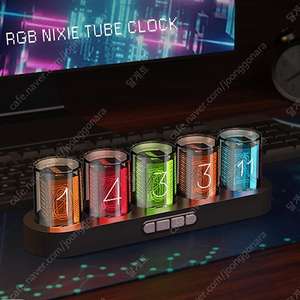 RGB 닉시튜브 탁상시계 판매합니다