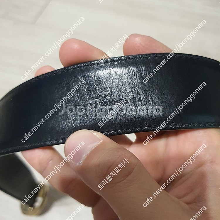 정품 구찌 벨트 85/34--6