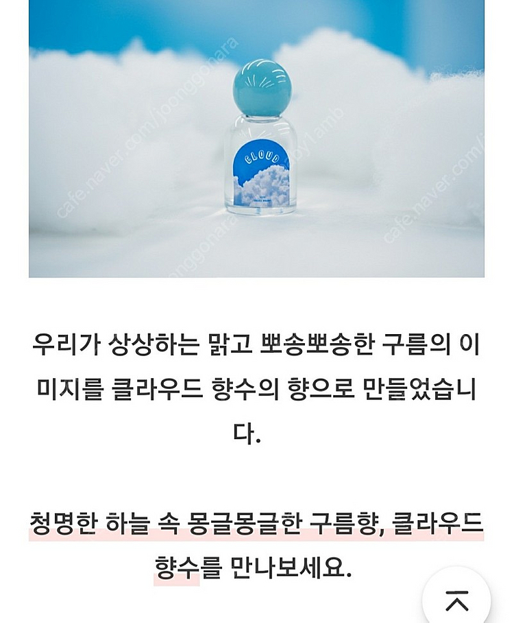 텀블벅 향수 스튜디오월든 클라우드 30ml--8