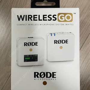 로데 wireless go 화이트