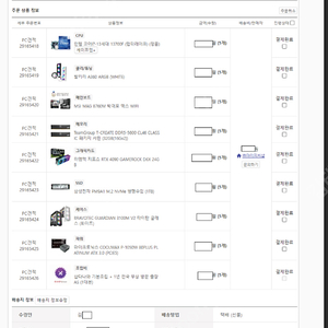 rtx4090 컴퓨터 풀셋 미사용새거