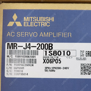 미쯔비시 서보 MR-J4-200B, 서보 리미트 커넥터(다축,단축)판매합니다.