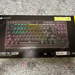 커세어 K70 RGB TKL 저소음적축