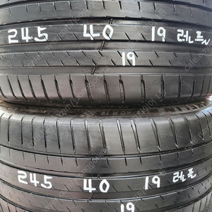 [판매] 245/40R19,245/40/19,245 40 19 런플렛 미쉐린