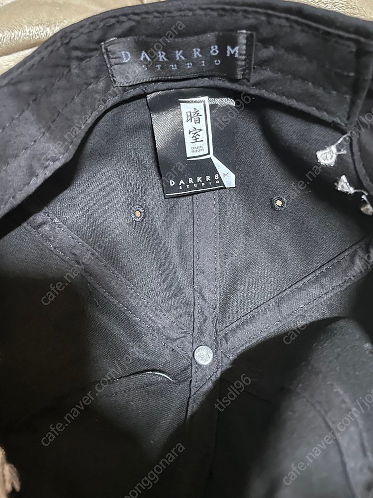 다크룸 X 수린 볼캡--2