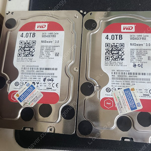 WD NAS용 4TB 2개 팝니다.