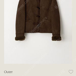 howus 호와스 woolen half coat brown