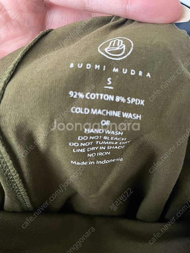 부디무드라 포춘팬츠 fortune pant 올리브그린--1