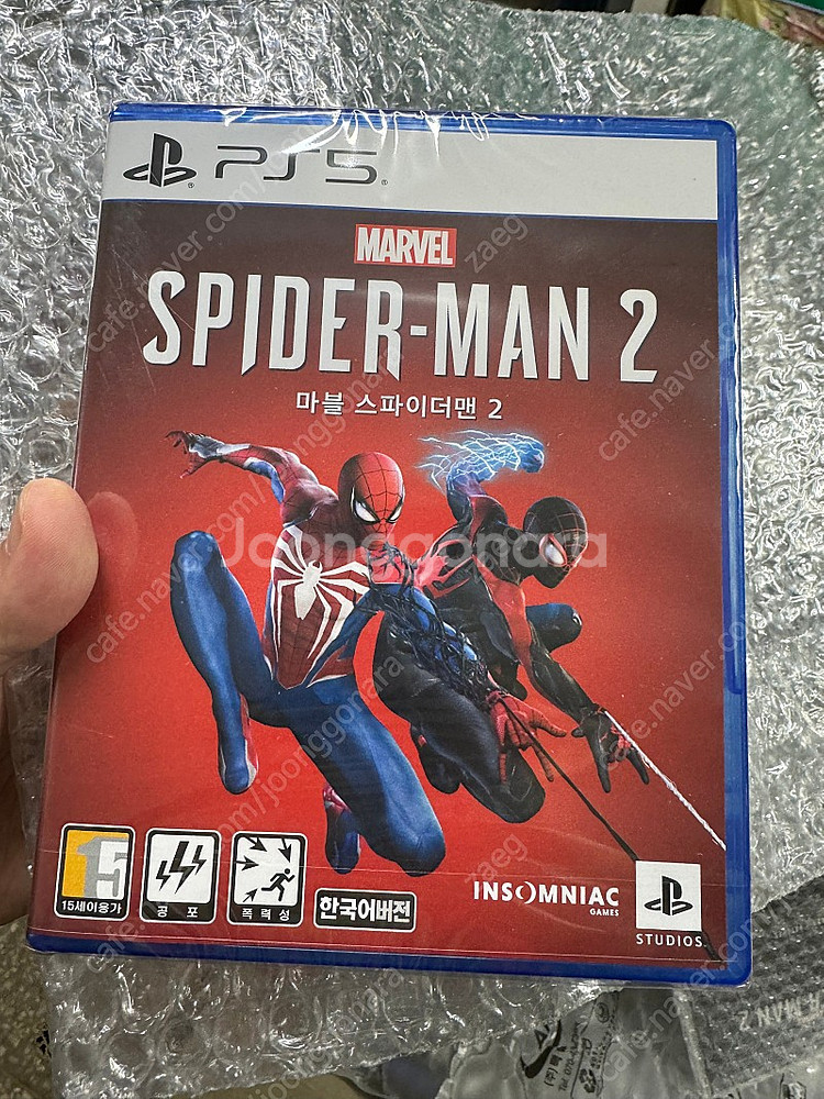 플스5 ps5 스파이더맨2 미개봉--0