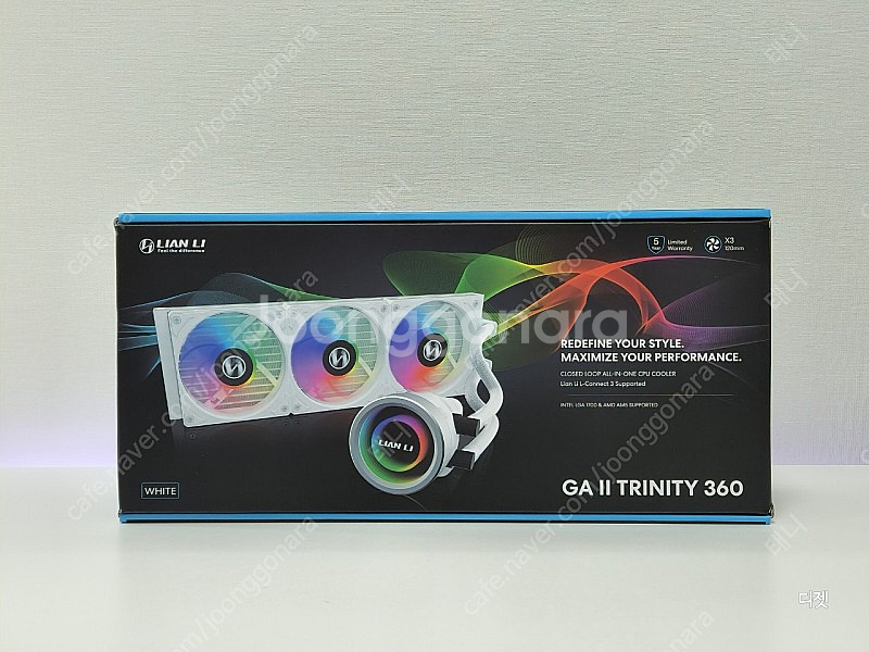 리안리 갤러해드 II TRINITY 360 화이트 수랭...--0
