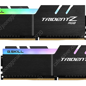 판매) G.SKILL Trident Z RGB (For AMD) 16GB F4-3600C18D-16GTZRX 판매합니다