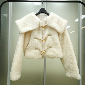 양털 떡볶이 크롭 자켓(55~66) 새옷