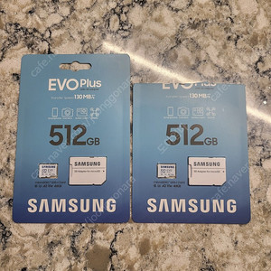 삼성 evo plus micro sd card 마이크로 sd 카드 512기가 새제품