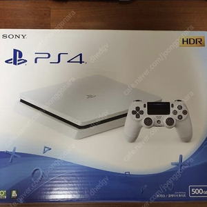 PS4 슬림 화이트 256 SDD + 500G외장하드 + 호라이즌