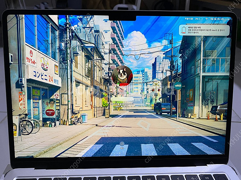 맥북에어 M2 13인치 8G/256G 실버--5