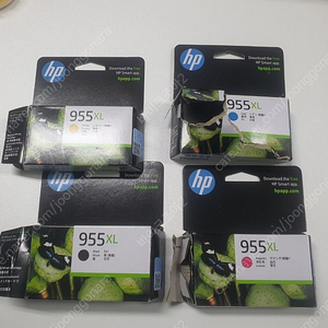 HP 955XL 정품잉크 팝니다. (CMYK)