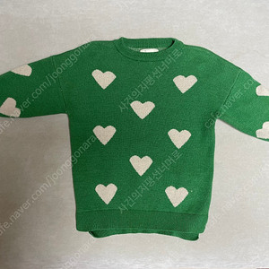 콩제슬래드 medium green heart lapis dress 12m