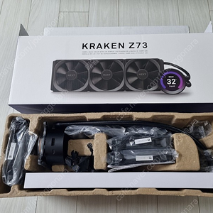 NZXT KRAKEN Z73 수냉쿨러 팝니다. (non rgb)